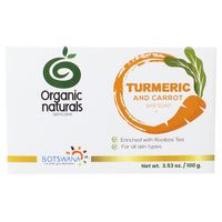 Organic Naturals Turmeric and Carrot Bar Soap